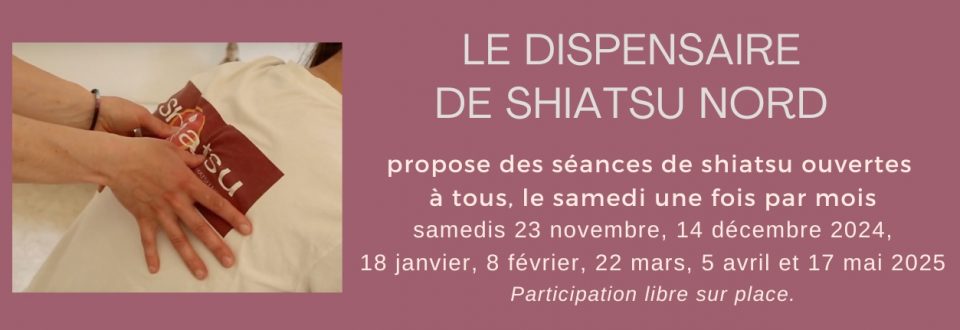 Shiatsu Nord - Portes ouvertes 2023