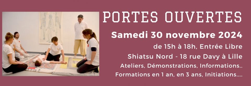 Shiatsu Nord - Portes ouvertes